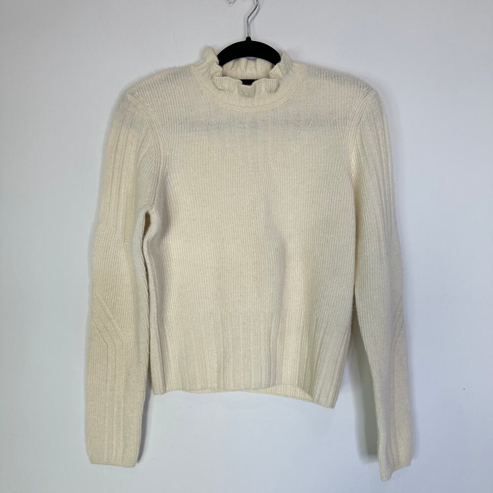ba&sh Cream Ribbed Sweater - Picture 2 of 9